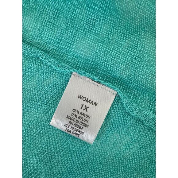 NWT Dressbarn Open Cardigan Size 1X & Sleeveless Midi Dress Bundle Size 16 - Picture 11 of 11